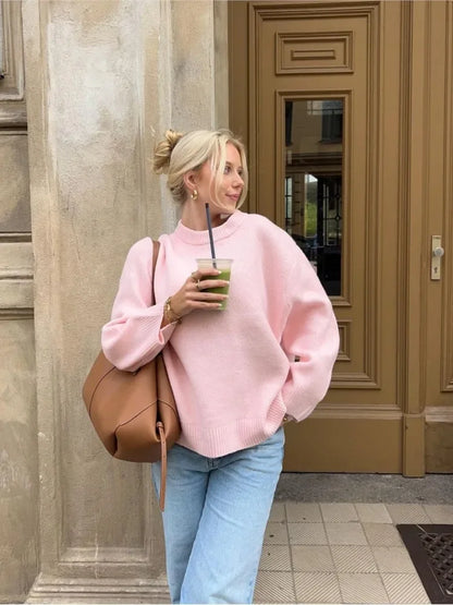 Blush Bloom Comfy Sweater Wullox
